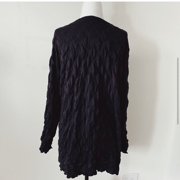 3/$35. GELCO Size small -medium Black unique open Black Shrug - Picture 2 of 4